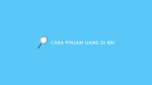 Cara Pinjam Uang di BRI