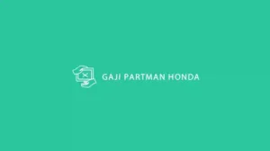 Gaji Partman Honda