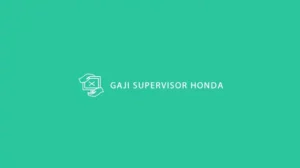 Gaji Supervisor Honda